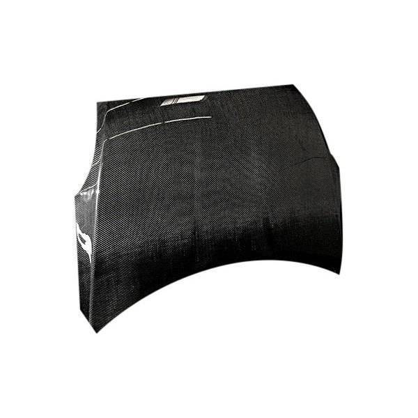 2007-2009 Nissan Altima 2 doors OEM Style Carbon Fiber Black Hood