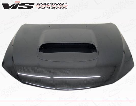 2008-2014 Subaru WRX Hatchback 4 doors STI Style Carbon Fiber Black Hood