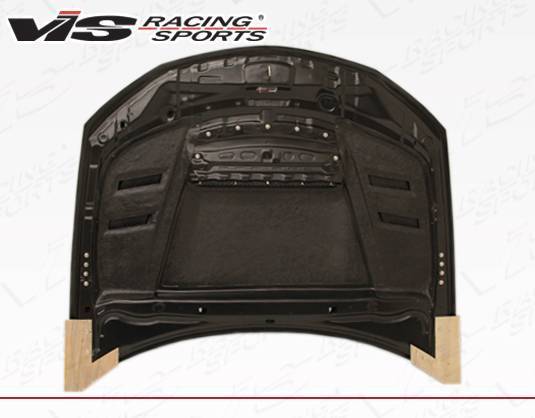 2008-2014 Subaru WRX Hatchback 4 doors TERMINATOR Style Carbon Fiber Black Hood