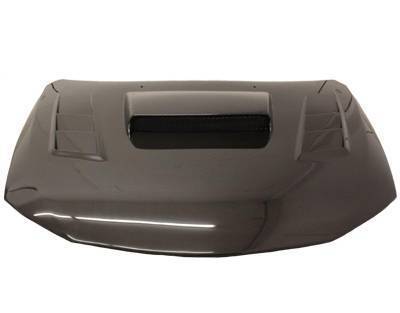 2008-2014 Subaru WRX Hatchback 4 doors TRACER Style Carbon Fiber Black Hood