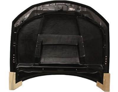 2008-2014 Subaru WRX Hatchback 4 doors TRACER Style Carbon Fiber Black Hood