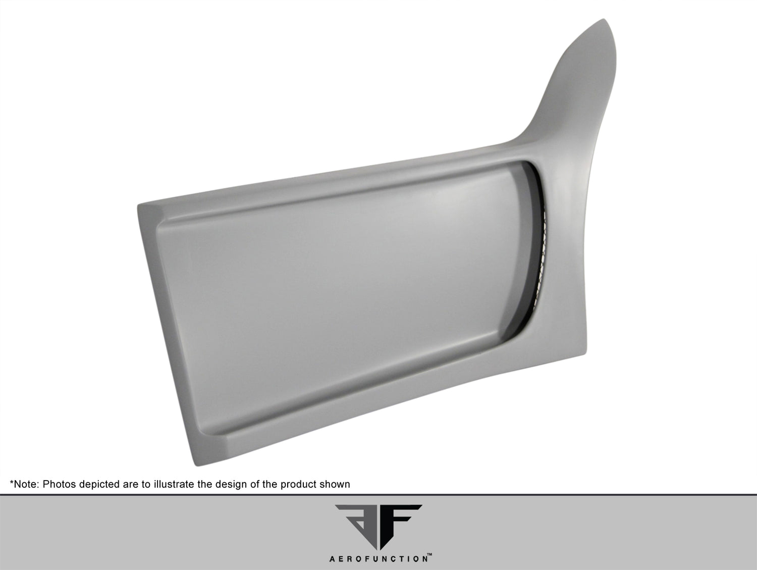 2008-2014 BMW X6 X6M AF-3 Wide Body Rear Door Caps ( GFK ) - 2 Piece (S)