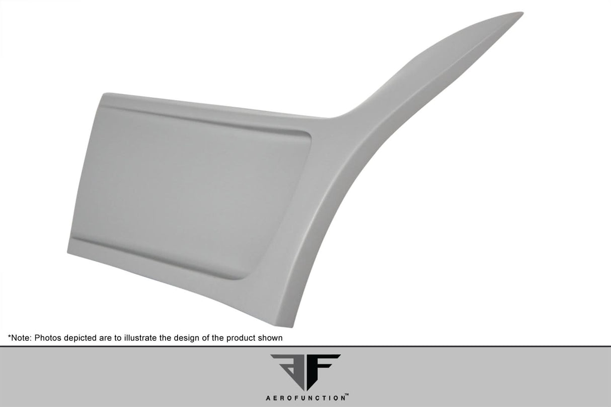 2008-2014 BMW X6 AF-3 Style Wide Body Rear Door Caps - FRP