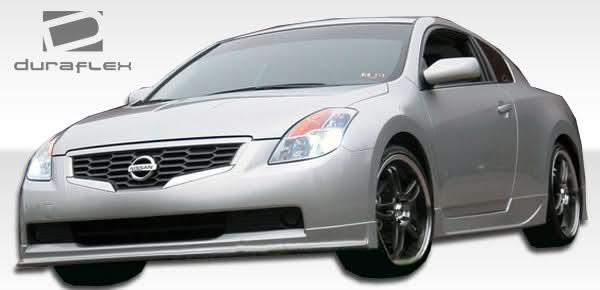2008-2012 Nissan Altima Racer Style Side Skirts Rocker Panels - FRP
