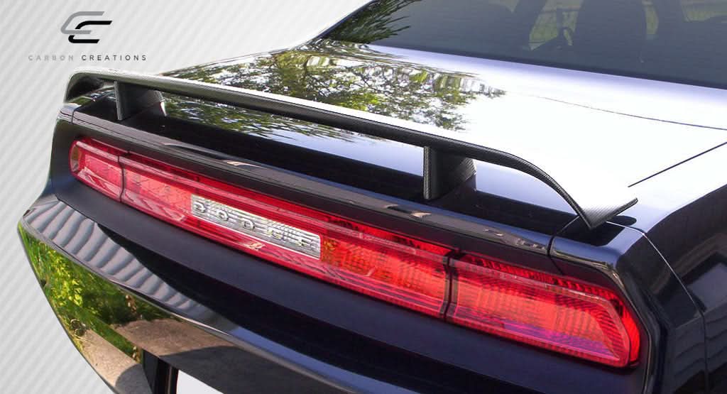 2008-2023 Dodge Challenger G-Spec Style Wing Trunk Spoiler - Carbon Fiber