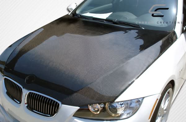2007-2010 BMW 3 Series E92/E93 OEM Look Hood - Carbon Fiber