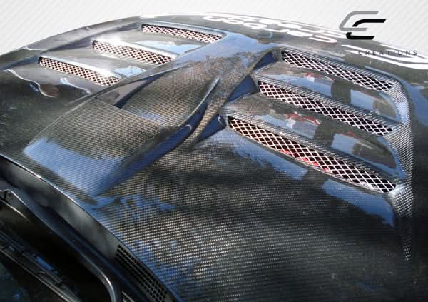 2008-2017 Mitsubishi Lancer Dritech GT Concept Style Hood - Carbon