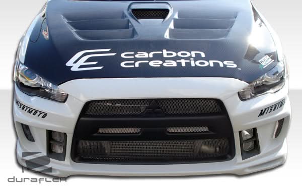 2008-2015 Mitsubishi Lancer Evolution 10 GT Concept Style Front Bumper Cover - FRP