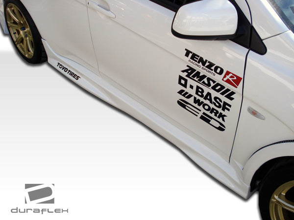 2008-2015 Mitsubishi Lancer Evolution 10 Duraflex GT Concept Side Skirts Rocker Panels - 2 Piece