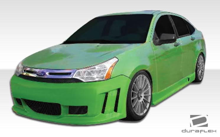 2008-2011 Ford Focus Piranha Style Front Bumper Cover - FRP