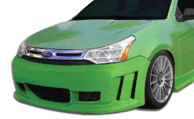 2008-2011 Ford Focus Piranha Style Front Bumper Cover - FRP
