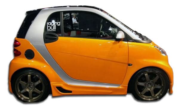 2008-2016 Smart ForTwo FX Style Side Skirts Rocker Panels - FRP