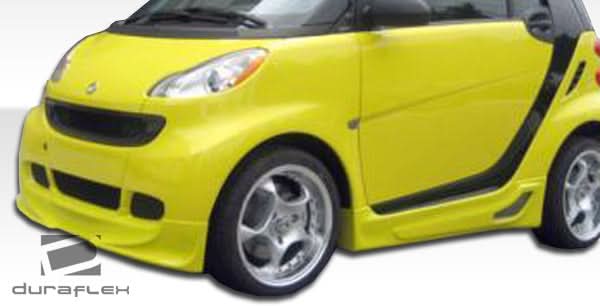 2008-2016 Smart ForTwo FX Style Side Skirts Rocker Panels - FRP