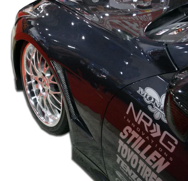 2008-2015 Infiniti G37/Q60 GT Concept Style Fenders - 2 Piece FRP