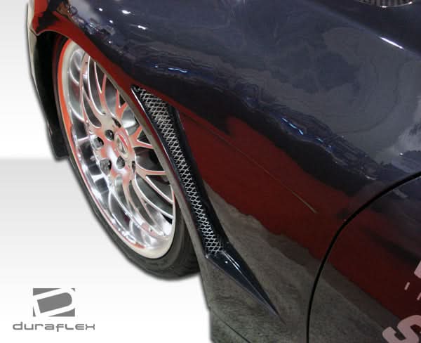 2008-2015 Infiniti G37/Q60 GT Concept Style Fenders - 2 Piece FRP