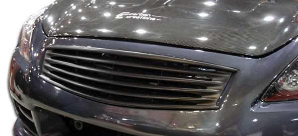 2008-2015 Infiniti G Coupe G37 Q60 GT Concept Style Grille - FRP