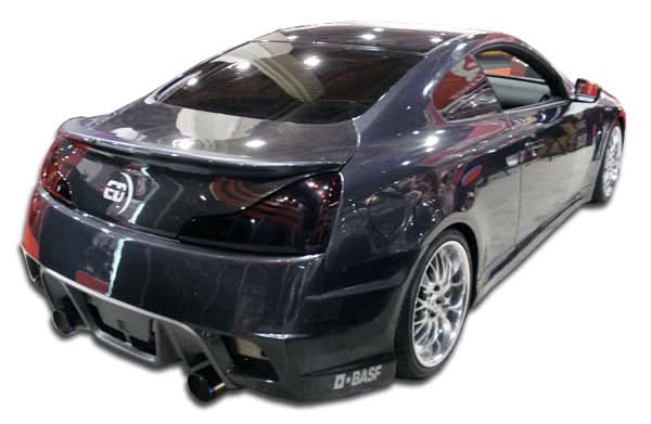 2008-2015 Infiniti G Coupe/G37/Q60 GT Concept Style Rear Bumper - FRP