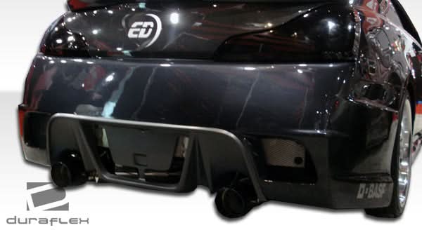 2008-2015 Infiniti G Coupe/G37/Q60 GT Concept Style Rear Bumper - FRP