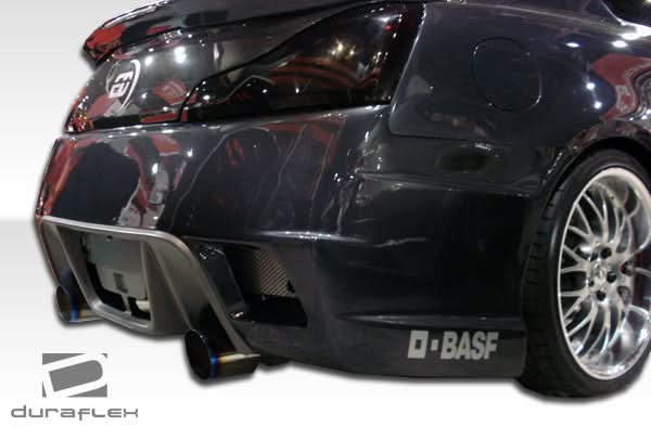 2008-2015 Infiniti G Coupe/G37/Q60 GT Concept Style Rear Bumper - FRP