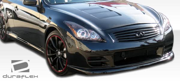 2008-2015 Infiniti G Coupe G37 Q60 GT Concept Style Side Skirts - FRP