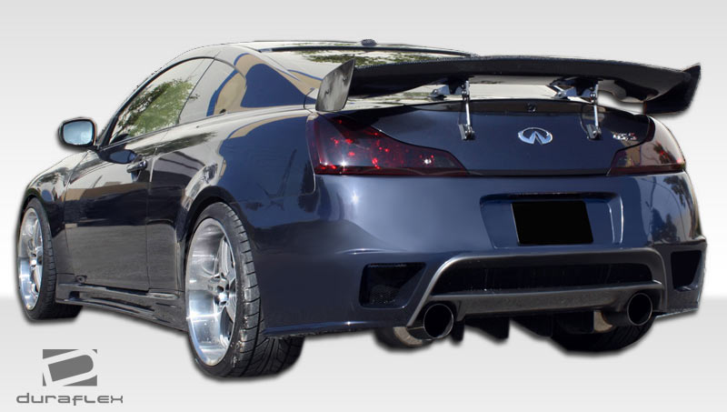 2008-2015 Infiniti G Coupe G37 Q60 GT-R Style Side Skirts - 2 Piece