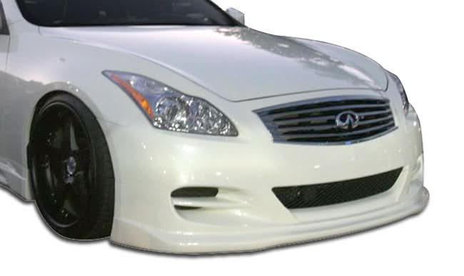 2008-2015 Infiniti G37 Q60 TS-1 Style Front Bumper Cover - FRP