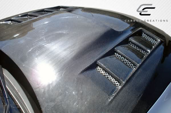 2008-2014 Subaru Impreza WRX STI Dritech GT Concept Style Hood - Carbon Fiber