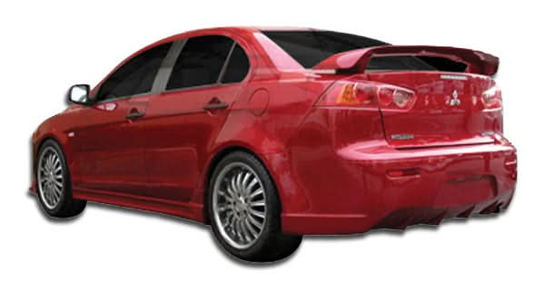 2008-2017 Mitsubishi Lancer C-1 Style Rear Bumper Cover - FRP