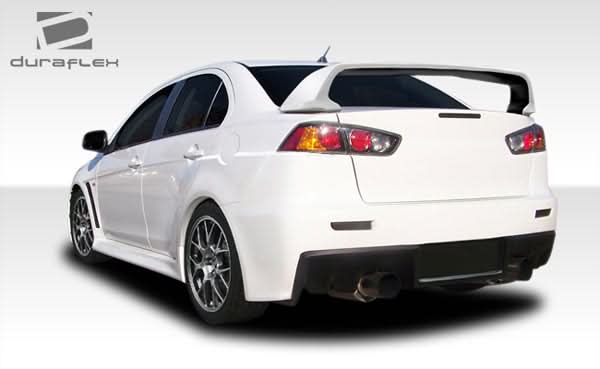 2008-2017 Mitsubishi Lancer Evo X Look Front Fenders - 2 Piece - FRP