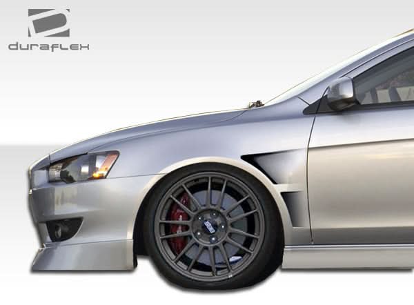 2008-2017 Mitsubishi Lancer GT Concept Style Fenders - FRP