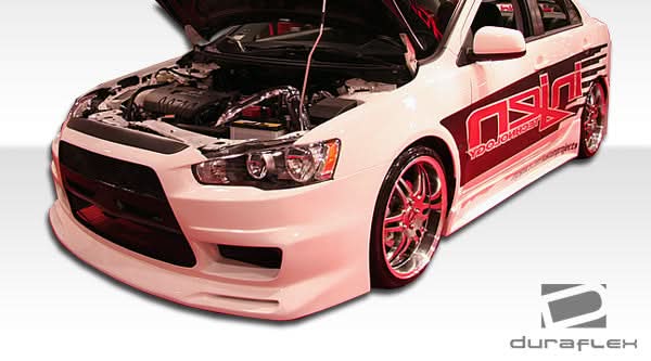 2008-2017 Mitsubishi Lancer GT Concept Style Front Bumper - FRP