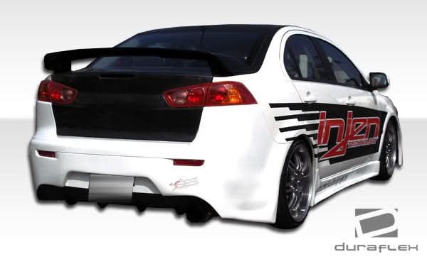 2008-2017 Mitsubishi Lancer I-Spec Style Body Kit 4 Piece - FRP