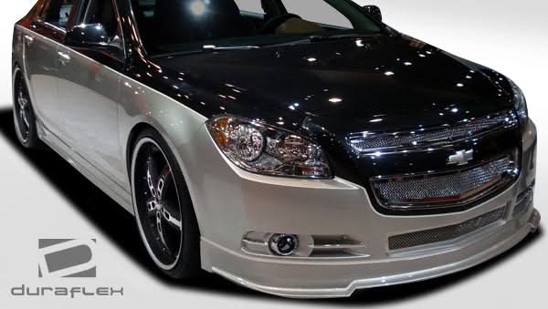 2008-2012 Chevrolet Malibu Racer Style Front Lip Spoiler - FRP