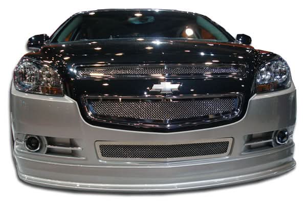 2008-2012 Chevrolet Malibu Racer Style Front Lip Spoiler - FRP