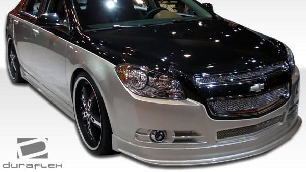 2008-2012 Chevrolet Malibu Racer Style Side Skirts - 2 Piece - FRP