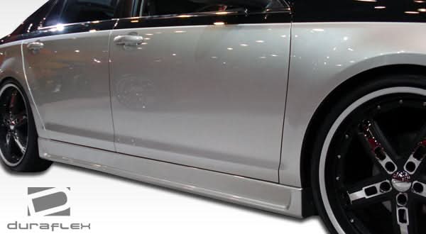 2008-2012 Chevrolet Malibu Racer Style Side Skirts - 2 Piece - FRP