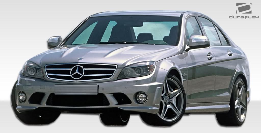 2008-2011 Mercedes C Class C63 Look Front Bumper Cover - FRP