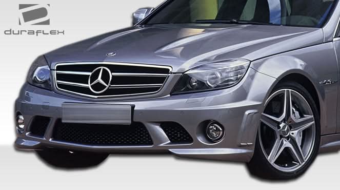 2008-2011 Mercedes C Class C63 Look Front Bumper Cover - FRP