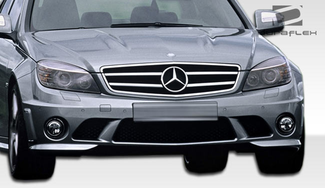 2008-2011 Mercedes C Class C63 Look Front Bumper Cover - FRP