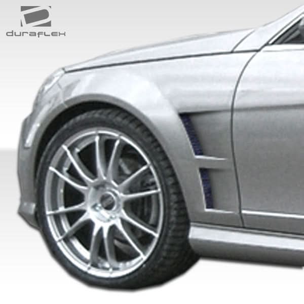 2008-2014 Mercedes C Class W204 Morello Edition Style Fenders - FRP