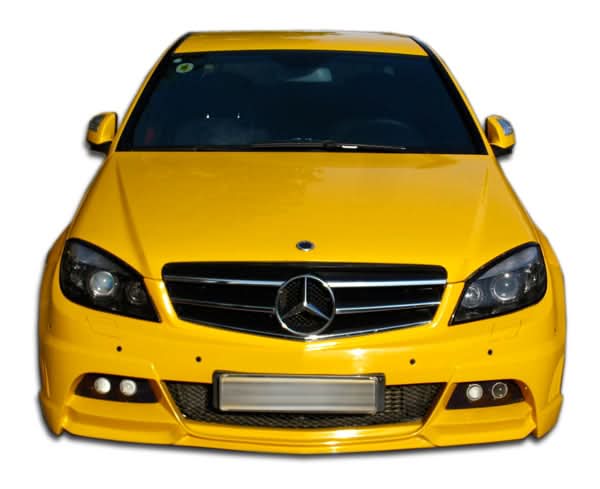 2008-2011 Mercedes C Class W-1 Style Front Bumper Cover - FRP