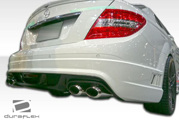 2008-2011 Mercedes C Class W204 W-1 Style Body Kit - 4 Piece - FRP