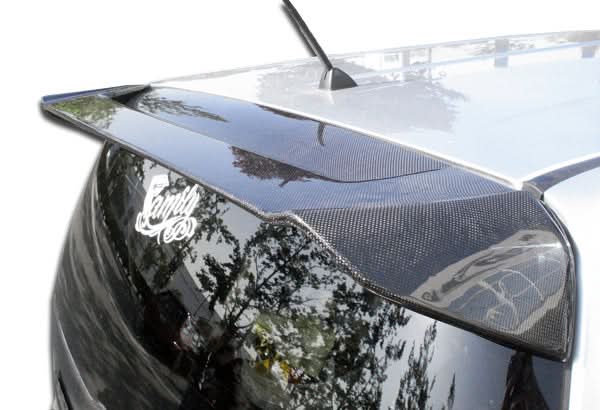2008-2015 Scion xB OEM Look Wing Trunk Lid Spoiler - Carbon Fiber