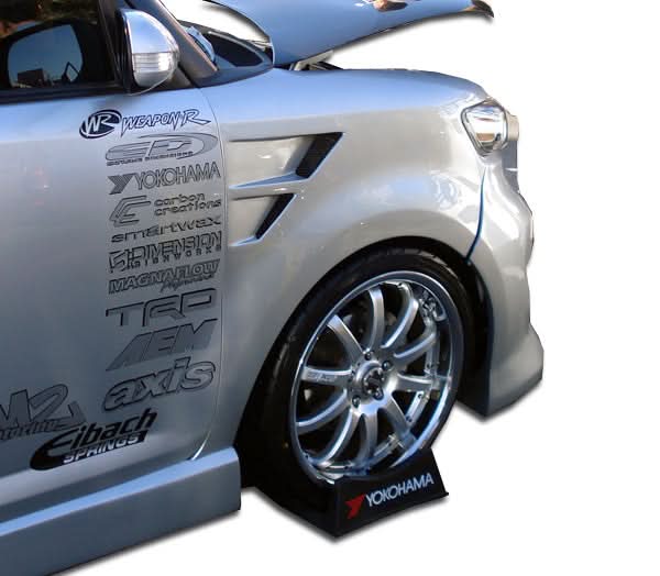 2008-2015 Scion xB GT Concept Style Fenders - 2 Piece - FRP
