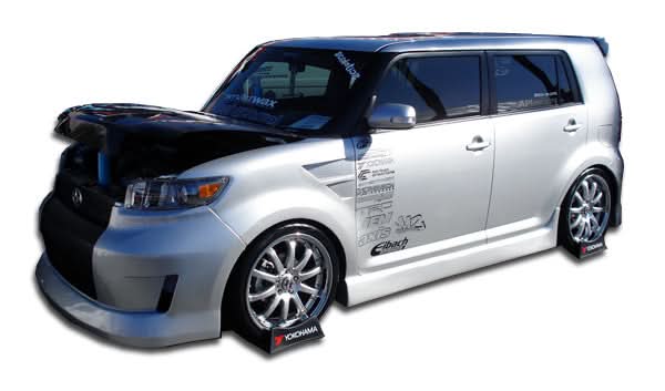 2008-2015 Scion xB GT Concept Style Side Skirts - 2 Piece - FRP