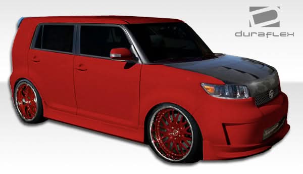 2008-2015 Scion xB Racer Style Front Lip Under Spoiler Air Dam - FRP