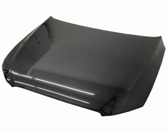 2008-2012 AUDI Q5 4 doors OEM Style Carbon Fiber Black Hood