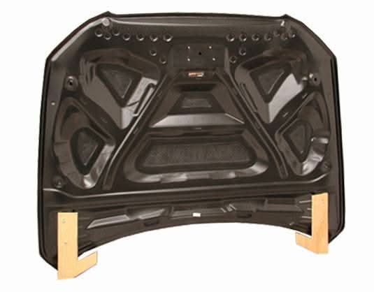 2008-2012 AUDI Q5 4 doors OEM Style Carbon Fiber Black Hood