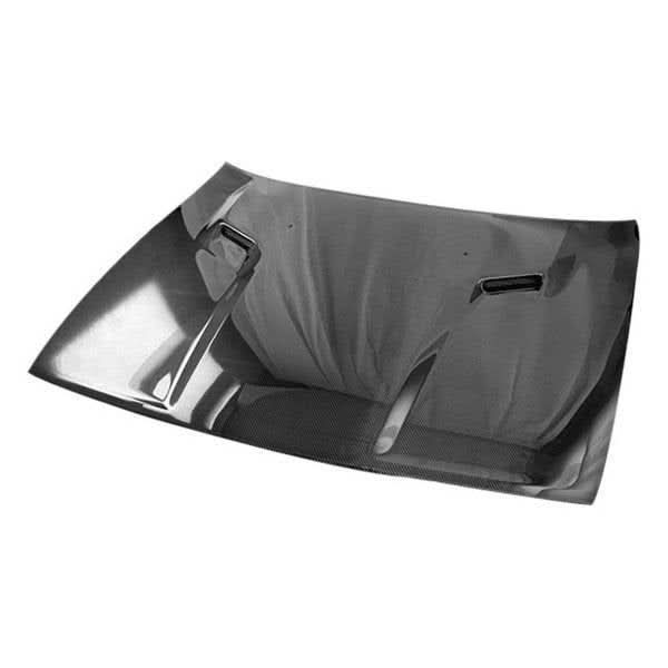 2008-2022 Dodge Challenger 2 doors SRT Style Carbon Fiber Black Hood