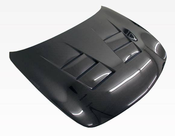 2009-2013 Infiniti G37 4 doors TERMINATOR Style Carbon Fiber Black Hood